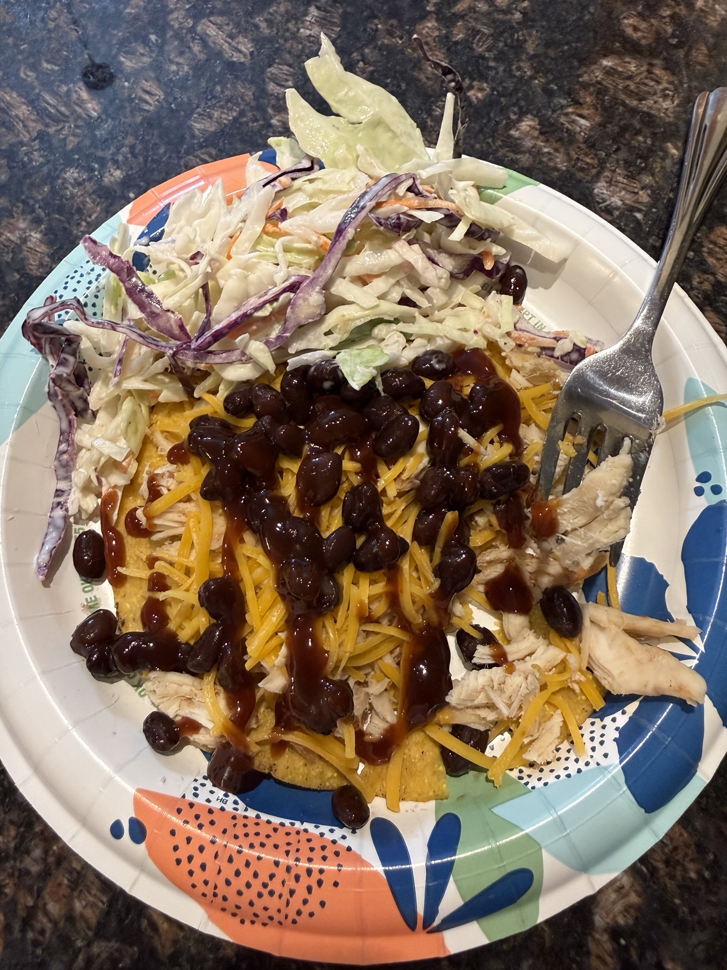 Tostada BBQ